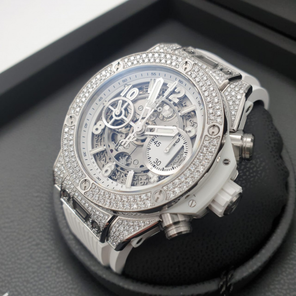 Hublot Big Bang Unico Titanium White Pave 42 mm 441.NE.2010.RW.1704