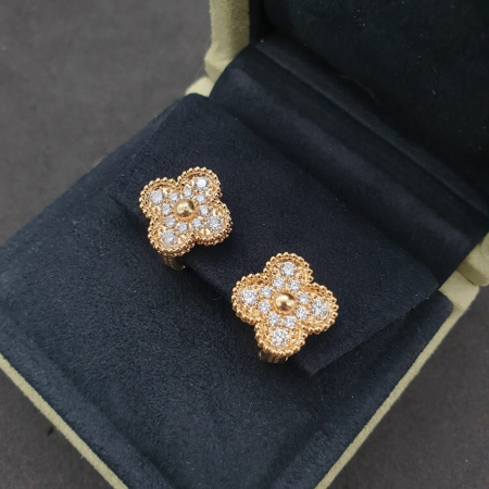 Комплект Van Cleef & Arpels Vintage Alhambra VCARA42300 VCARA44700 VCARA41400