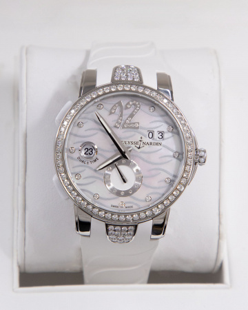 Ulysse Nardin Executive Dual Time Lady 40 mm 243-10B-3C/691