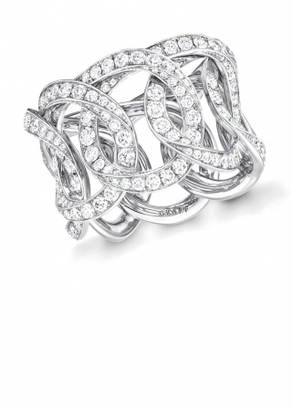 Кольцо Graff Inspired by Twombly Round Diamond Pavé Band RGR 760