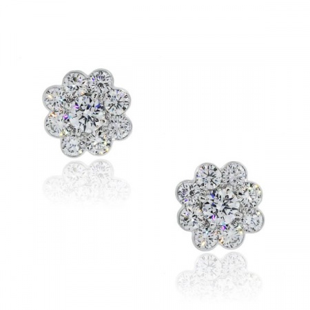 Серьги Graff Diamond Cluster