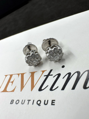 Серьги Graff Diamond Cluster