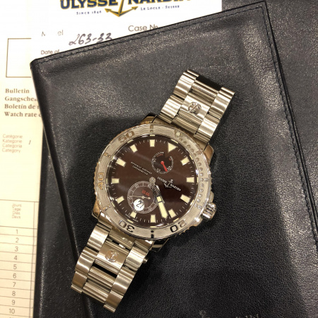 Ulysse Nardin Marine Diver Chronometer 42.7 mm 263-33-7/95