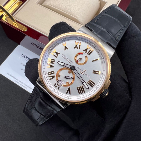 Ulysse Nardin Marine Chronometer Manufacture 45 mm 1185-122-3T/41