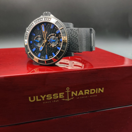 Ulysse Nardin Maxi Marine Diver Black Sea 263-92LE-3C/923-RG