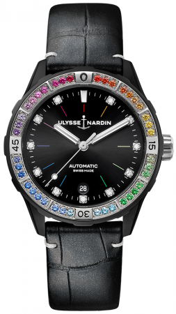 Ulysse Nardin Lady Diver Rainbow 39 mm 8163-182B1LE-2A-RAIN/1A
