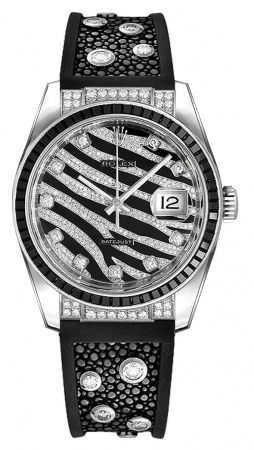 Rolex Datejust Zebra 36 mm 116199SANR