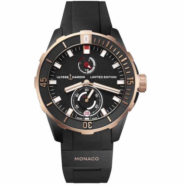 Ulysse Nardin Marine Diver Chronometer Monaco 44 mm 1185-170LE-3/BLACK-MON