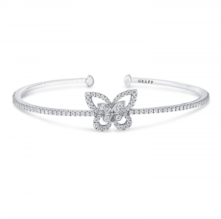 Браслет Graff Butterfly Silhouette Bangle RGB 500