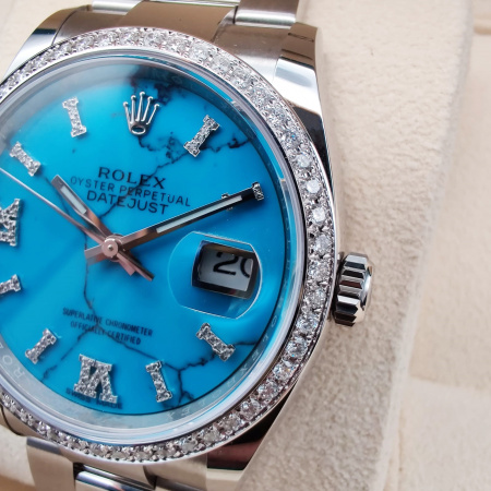 Rolex Datejust Diamonds Tuning 36 mm 126200 CUSTOM
