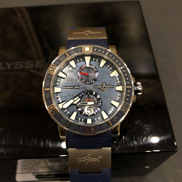 Ulysse Nardin Marine Diver Hammerhead Shark Limited Edition