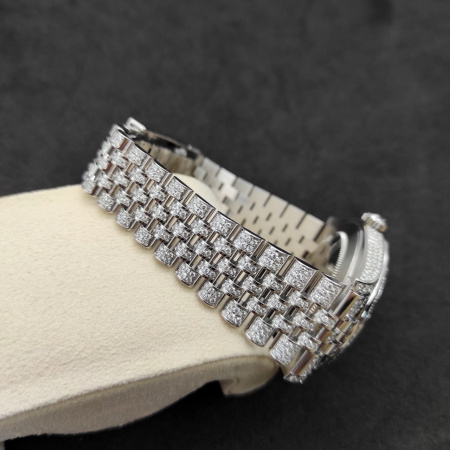 Rolex Datejust II Diamonds Full Pave Tuning 41 mm 126300 CUSTOM