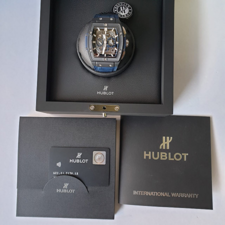 Hublot Spirit of Big Bang Ceramic Blue 45 mm 601.CI.7170.LR