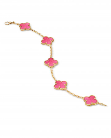 Браслет Van Cleef & Arpels Vintage Alhambra 5 Motifs VCARPQZI00