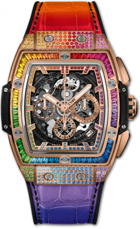 Hublot Spirit of Big Bang King Gold Rainbow 641.OX.0110.LR.0999