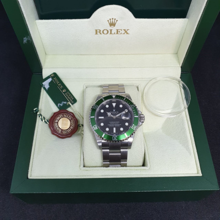 Rolex Submariner Date Kermit 16610LV