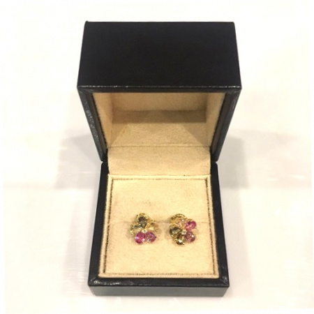 СЕРЬГИ BVLGARI SAPPHIRE FLOWER АРТИКУЛ: OR853077