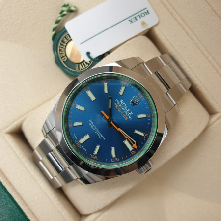Rolex Oyster Milgauss Z-Blue 40 mm 116400
