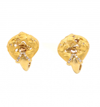Серьги Carrera Y Carrera Panther Diamonds