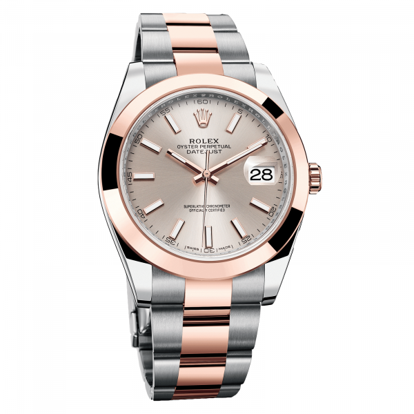 Rolex Datejust 41 mm Steel and Everose Gold 126301