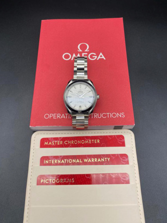 Omega Seamaster Aqua Terra 150M Omega Co‑Axial Master Chronometer 34  mm 220.10.34.20.02.002