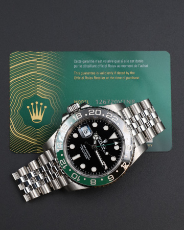 Rolex GMT-Master II Sprite Left-Handed 40 mm 126720