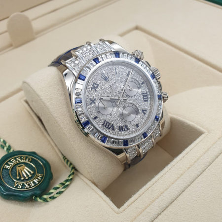 Rolex Cosmograph Daytona Pave Diamond Dial 40 mm 116519 CUSTOM