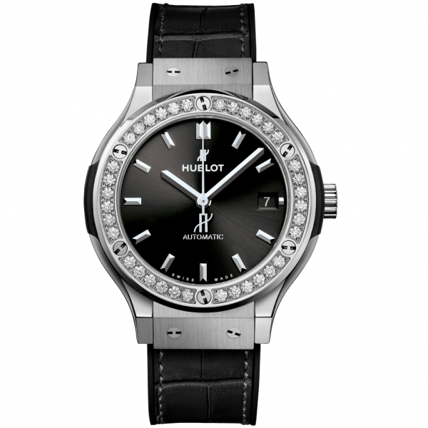 Hublot Classic Fusion Titanium Diamonds 38 mm 565.NX.1470.LR.1204