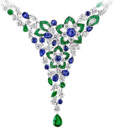 Колье Graff Peony Petal Drop Necklace