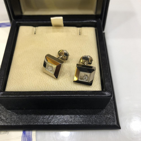 Серьги Chopard Happy Diamonds Icons
