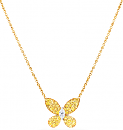 Подвеска Graff Pavé Butterfly Pendant