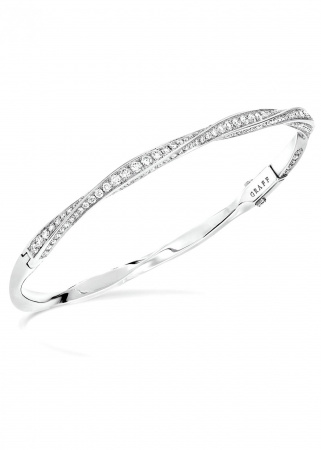 Браслет Graff Spiral Pavé Diamond Bangle RGB 351