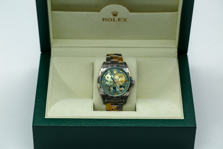 Rolex Oyster Milgauss Alec Monopoly Edition 40 mm 116400 Hand-Engraved CUSTOM