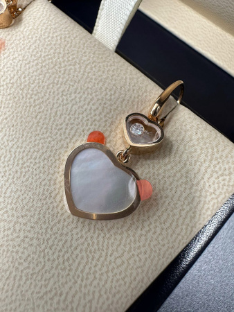 Серьги Chopard Happy Hearts 837482-5310