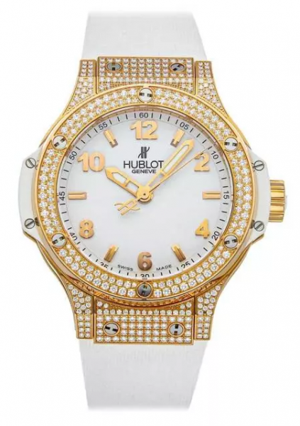 Hublot Big Bang Gold White Pave 38 mm 361.PE.2010.RW.1704