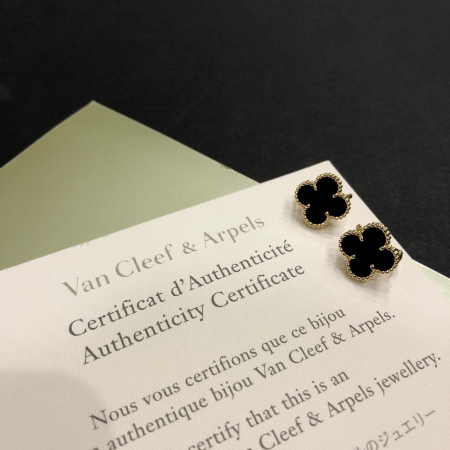 Серьги Van Cleef & Arpels Vintage Alhambra