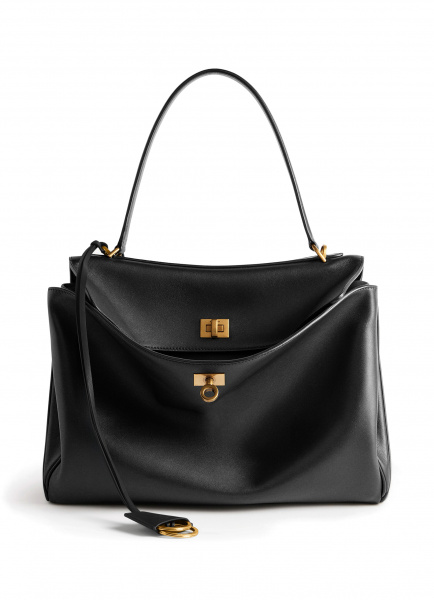 Сумка Balenciaga Women's Rodeo Handbag Medium in Black 7897722AA4V1000
