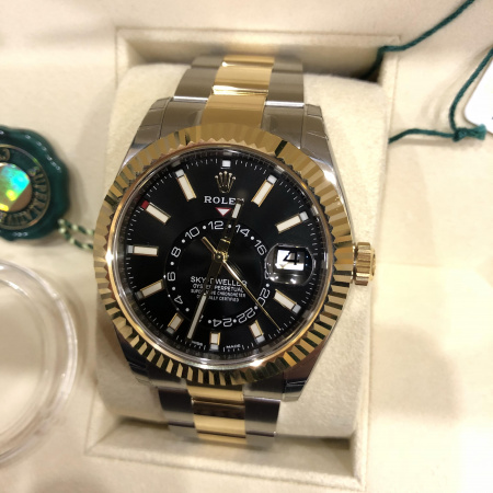 Rolex Sky-Dweller Steel and Gold