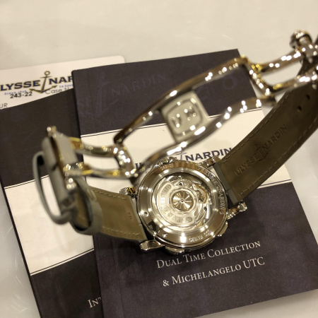 Ulysse Nardin Dual Time Lady Steel