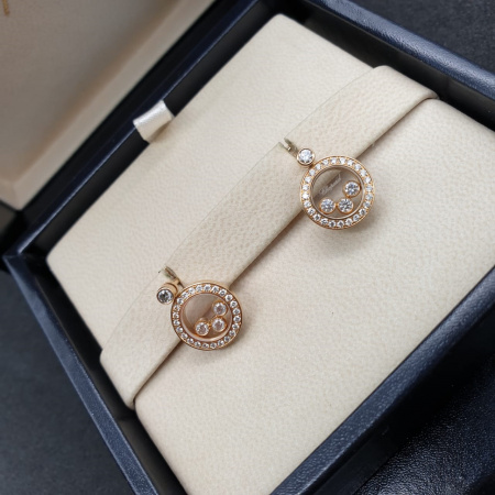 Серьги Chopard Happy Diamonds 833957-0001