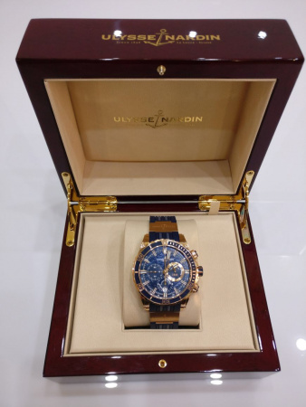 Ulysse Nardin Marine Diver Chronograph 44 mm 1502-151-3/93