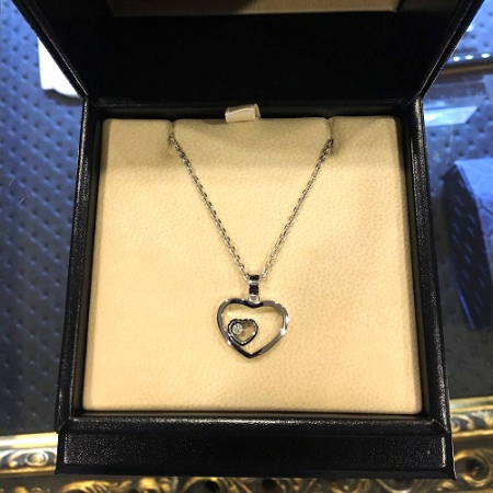 Подвеска Chopard Happy Hearts Diamond, артикул №797482-1001
