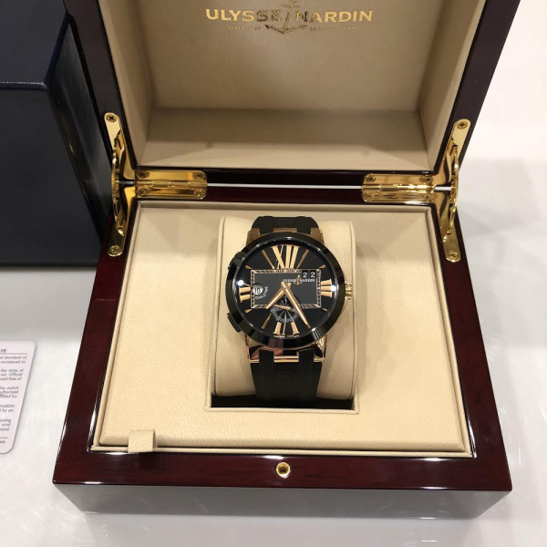 Ulysse Nardin Executive Dual Time Gold