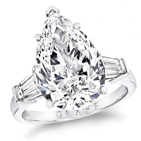 Кольцо Graff Classic Graff Pear Shape Ring