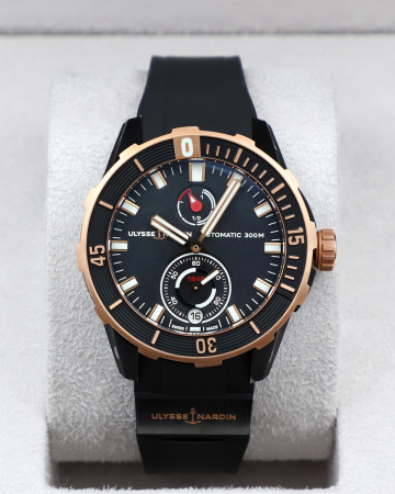 Ulysse Nardin Marine Diver Chronometer 44 mm 1185-170-3/BLACK