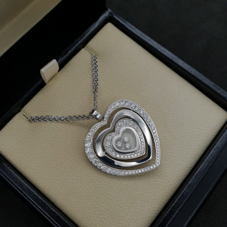 Подвеска Chopard Happy Diamonds Happy Hearts Diamonds 797221-1002