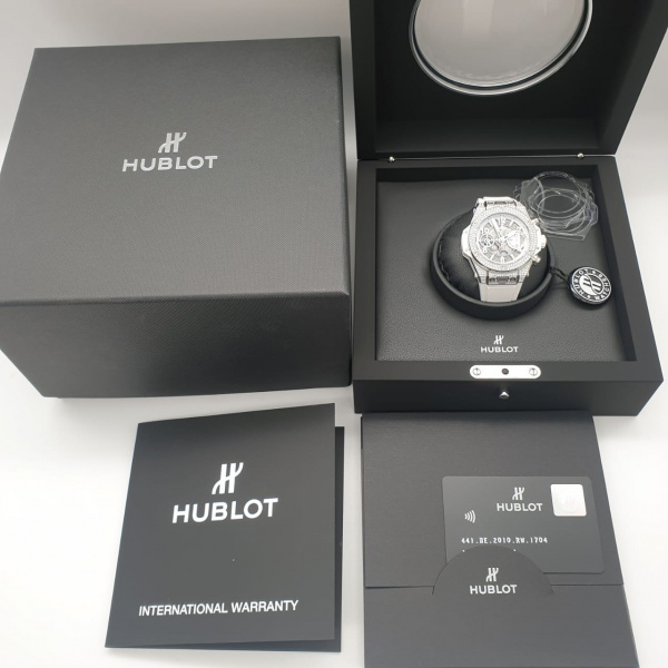 Hublot Big Bang Unico Titanium White Pave 42 mm 441.NE.2010.RW.1704