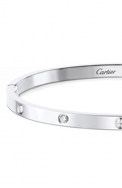 Браслет Cartier Love Bracelet Small Model 10 Diamonds B6048017