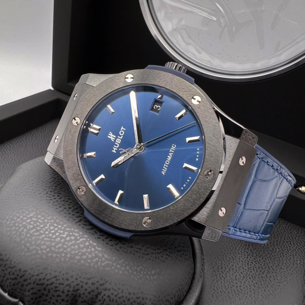 Hublot Classic Fusion Ceramic Blue 45 mm 511.CM.7170.LR