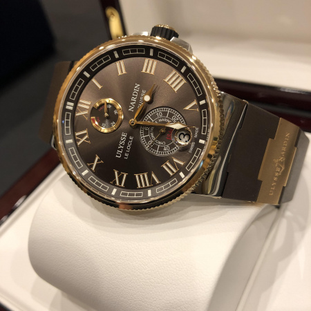 Ulysse Nardin Marine Chronometer Manufacture 43 mm 1185-126-3/45